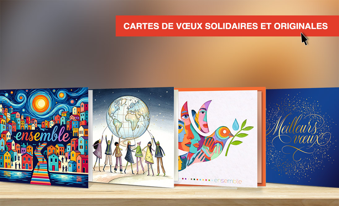 Photo : Cartes de vœux 2027 : soutenez nos actions !