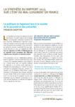 La synthèse de notre Rapport 2013 sur l'état du mal-logement en France