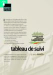 Le tableau de suivi 2013 : Année 1