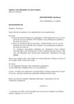 Modèle de courrier - Demande de quittance de loyer