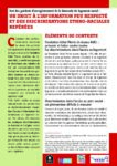 Synthèse étude
