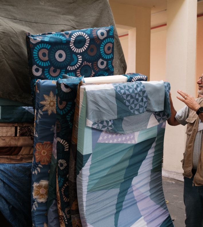 Photo : Sud Liban : la Fondation poursuit son soutien auprès des familles déplacées
