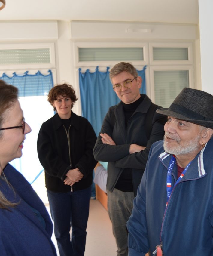 Photo : « La Pension, c’est grâce à la Fondation ! »