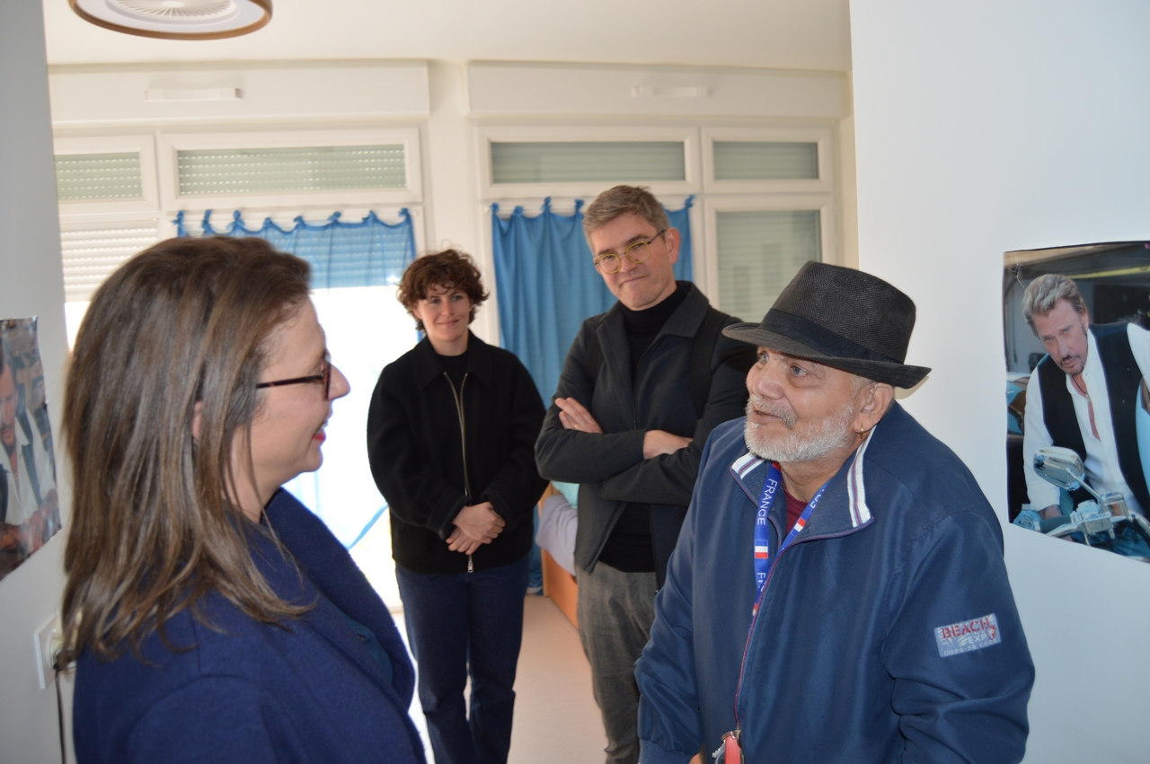 Photo : « La Pension, c’est grâce à la Fondation ! »