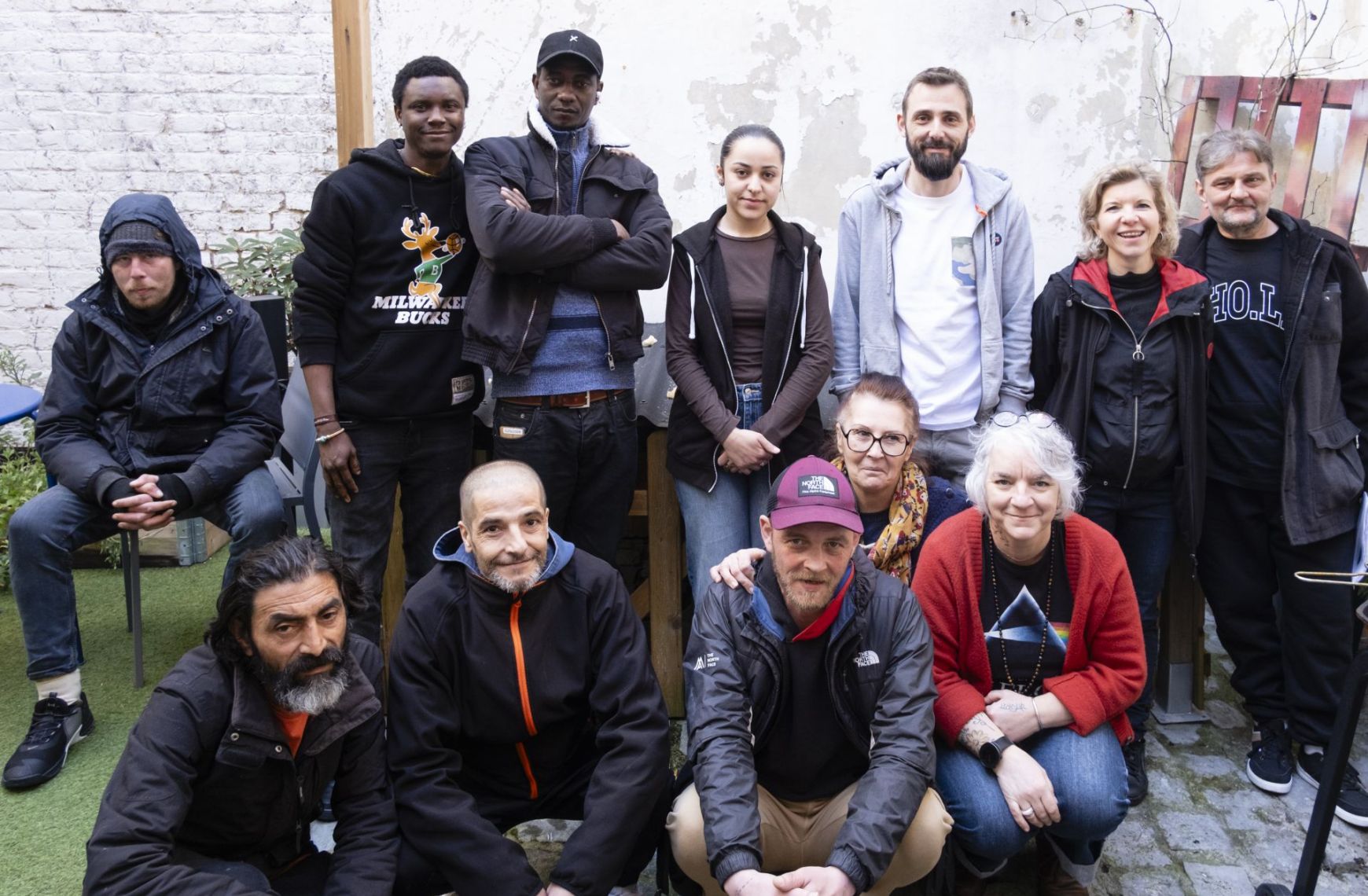 Photo : « Ici, on sort de la rue »