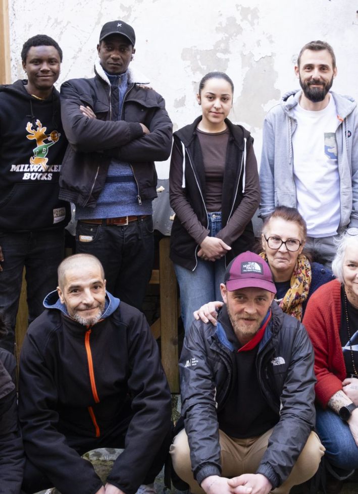 Photo : « Ici, on sort de la rue »
