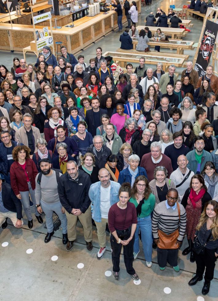 Photo : La direction des équipes