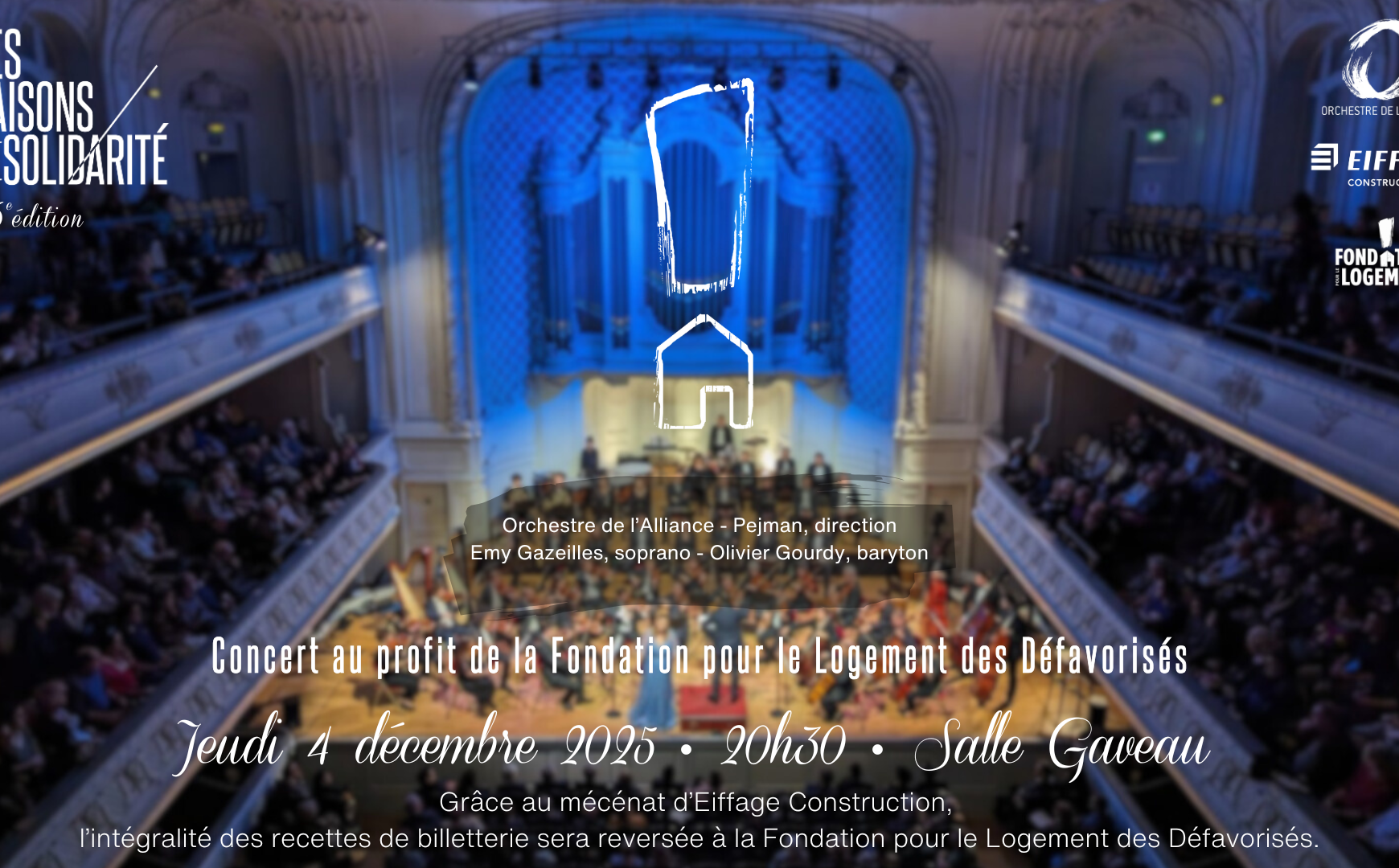 Photo : 46e concert des saisons de la solidarité de l'orchestre de l'alliance