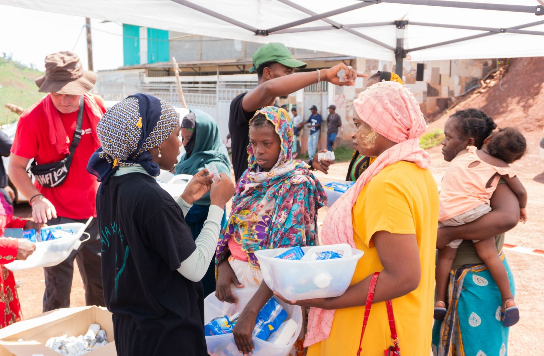 Photo : À Mayotte, sécuriser l’accès à l’eau après Chido