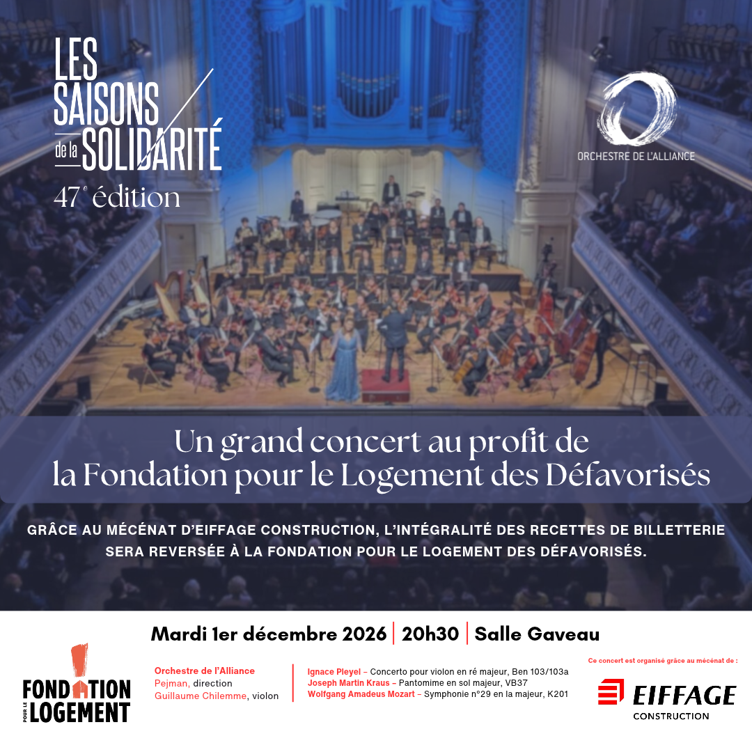 Photo : Un grand concert au profit de la Fondation