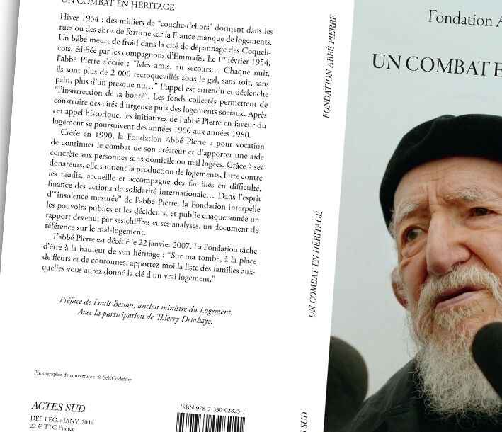 Photo : Un combat en héritage raconte la Fondation créée par l'abbé Pierre