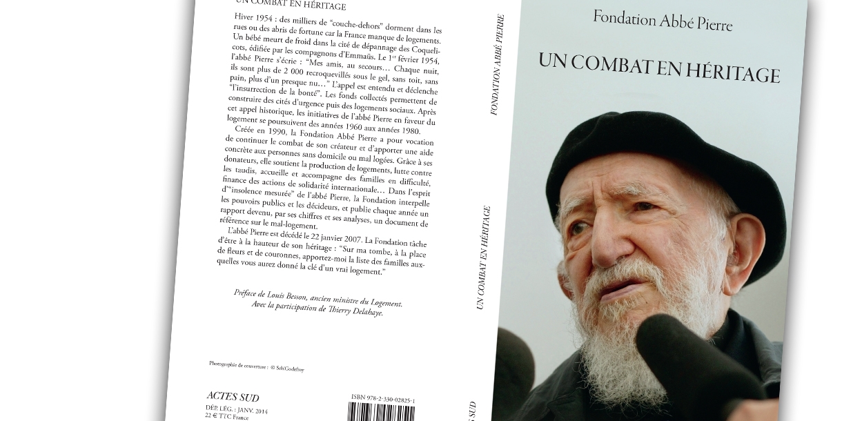 Photo : Un combat en héritage raconte la Fondation créée par l'abbé Pierre