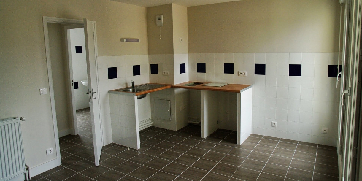 Photo : Inauguration de 8 logements très sociaux dans le Val de Marne.
