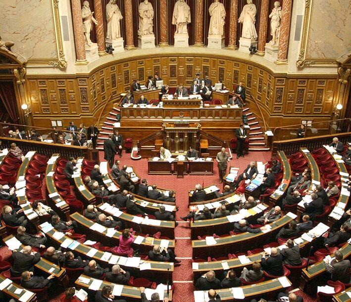 Photo : Les Boutiques Solidarité et Pensions de famille rencontrent les Sénateurs.