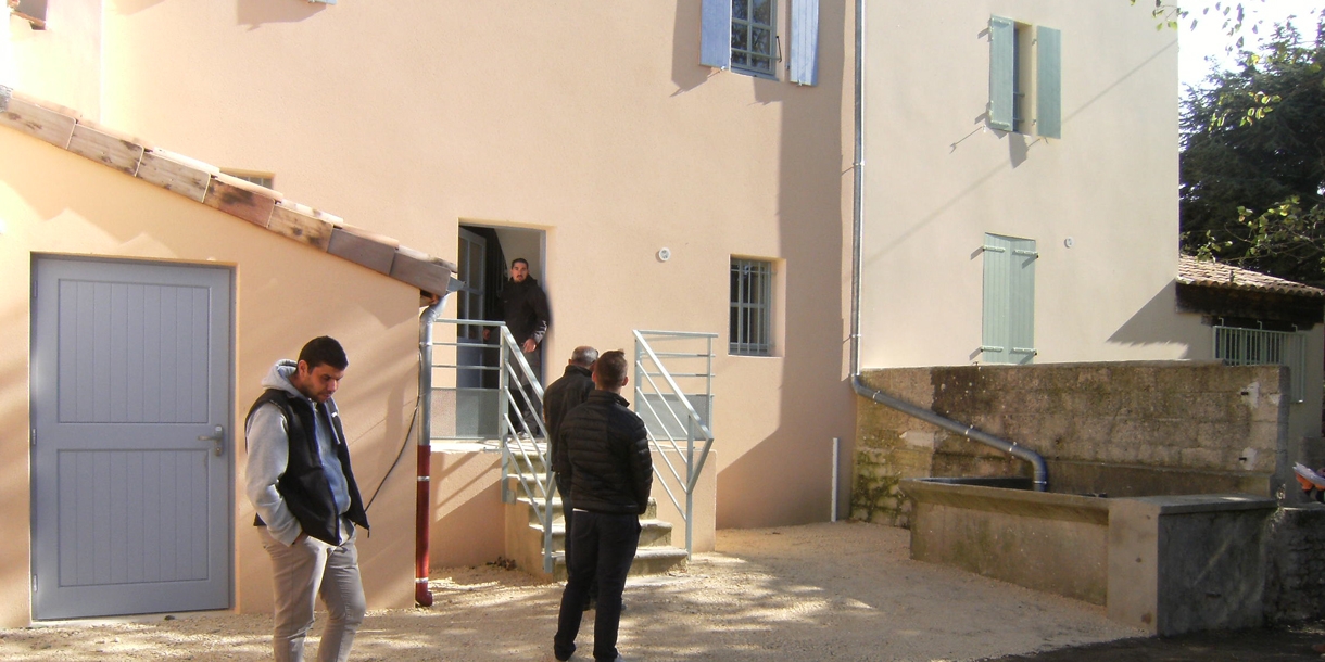 Photo : 4 logements très sociaux grâce à un legs à la Fondation.