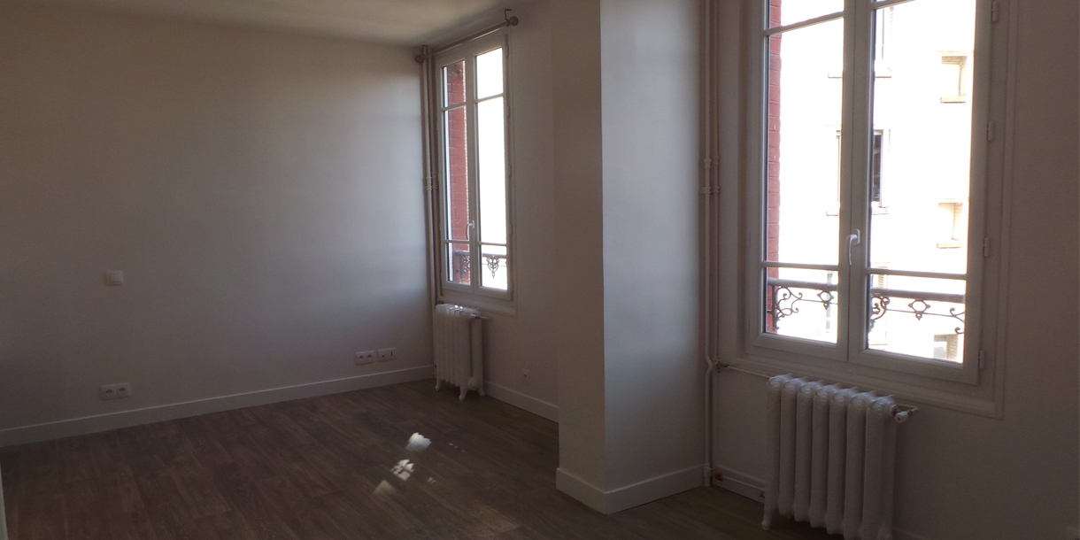 Photo : À Vincennes, la Fondation finance un logement très social dans une copropriété.