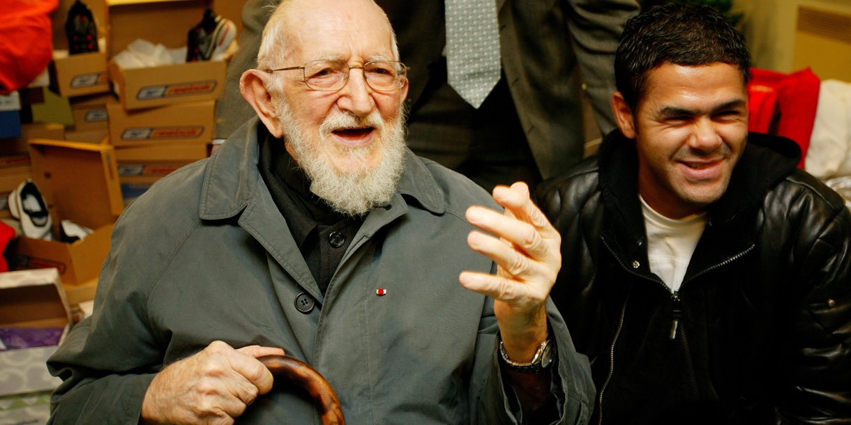 Photo : « L’abbé Pierre ? C’est le dernier super-héros qu’on ait eu ! »