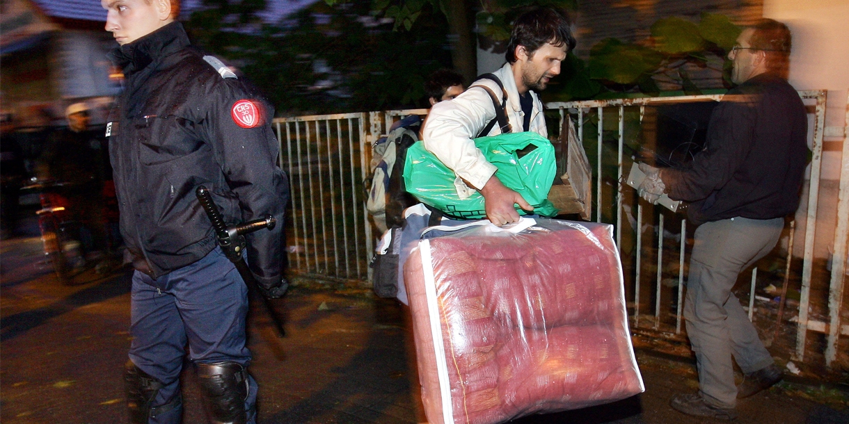 Photo : Expulsions : la Fondation dénonce un Etat défaillant.