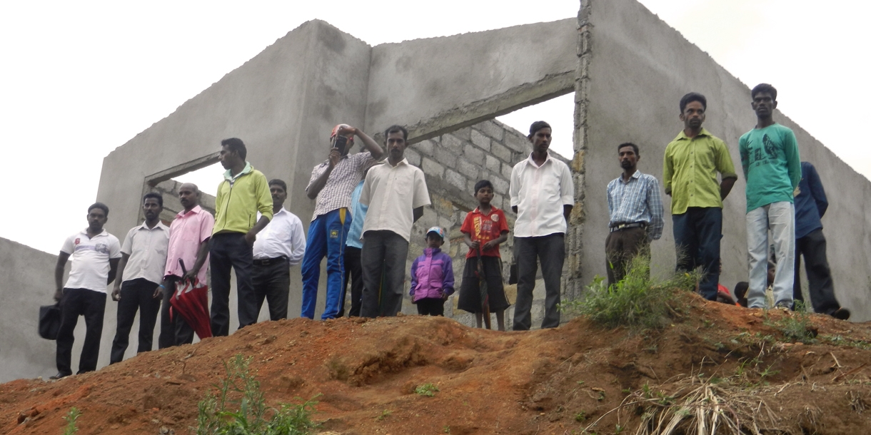 Photo : Au Sri Lanka, de nouvelles maisons sur 5 plantations de thé supplémentaires.