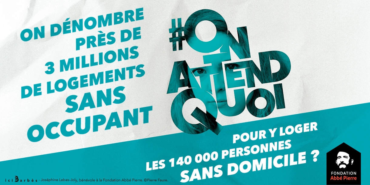 Photo : La Fondation lance sa campagne #OnAttendQuoi