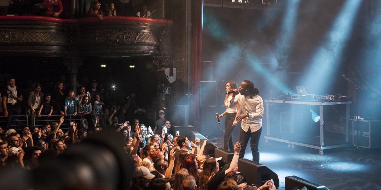 Photo : Concert Abbé Road : public et artistes mobilisés contre le mal-logement.
