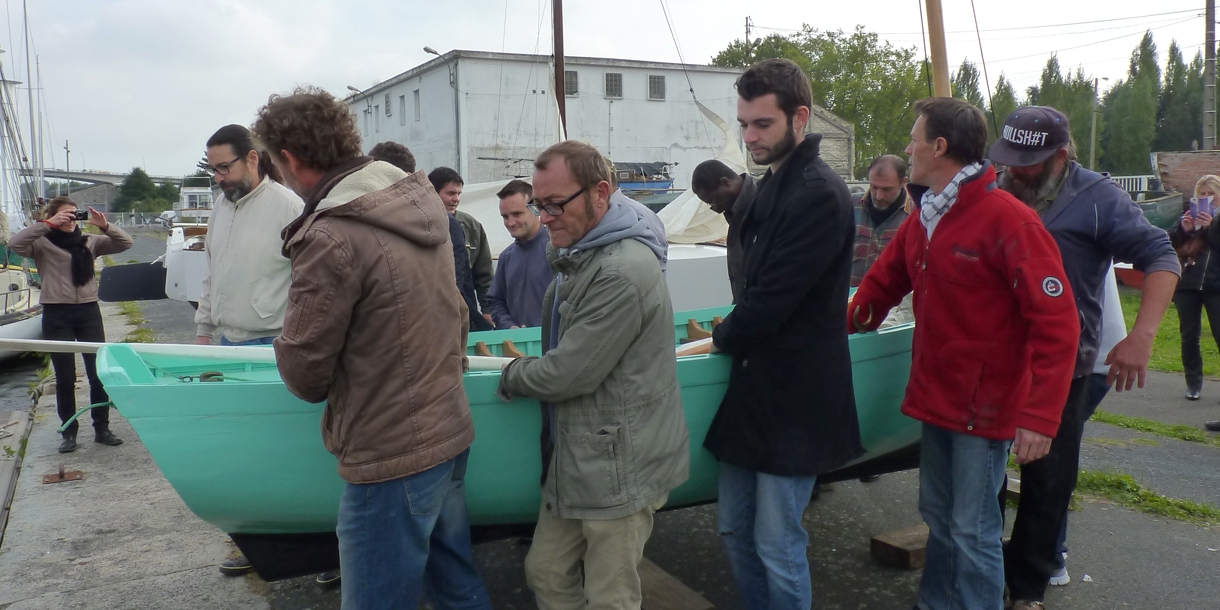 Photo : Ils font revivre un vieux gréément pour élargir leur horizon