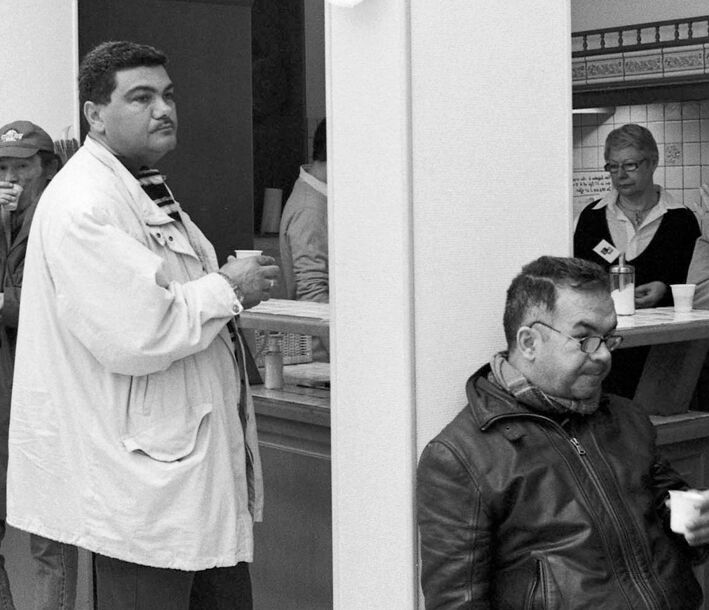 Photo : La Fondation m'a appelé, je suis venu tout de suite.