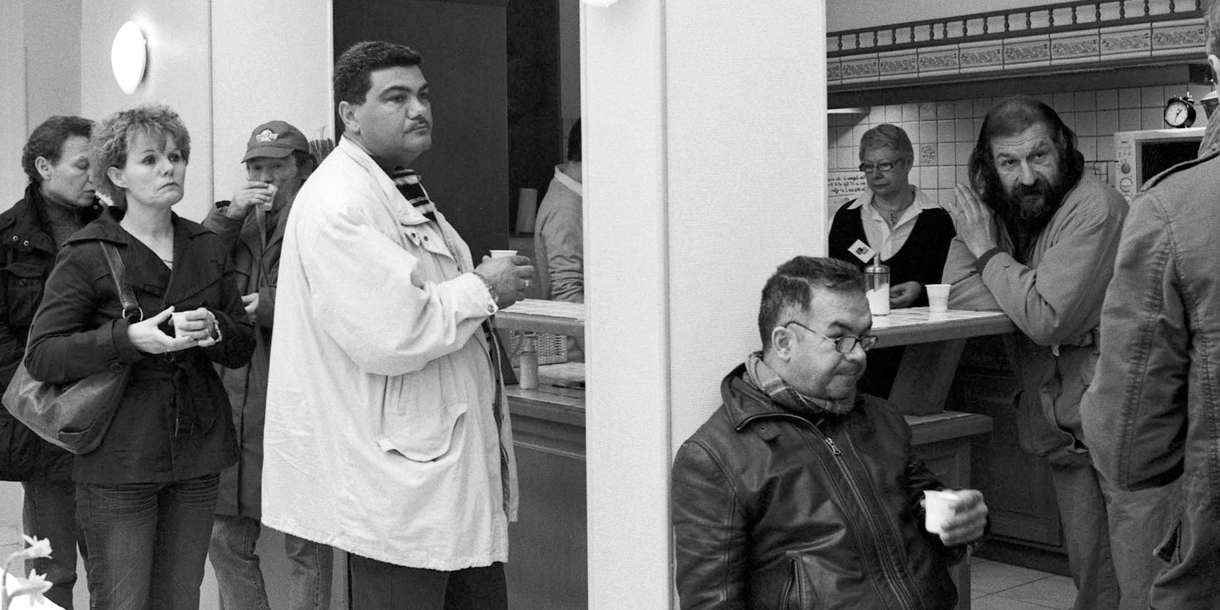 Photo : La Fondation m'a appelé, je suis venu tout de suite.
