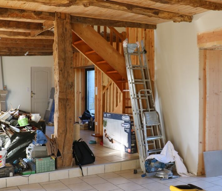 Photo : Près de Rennes, une famille retrouve des conditions de vie dignes