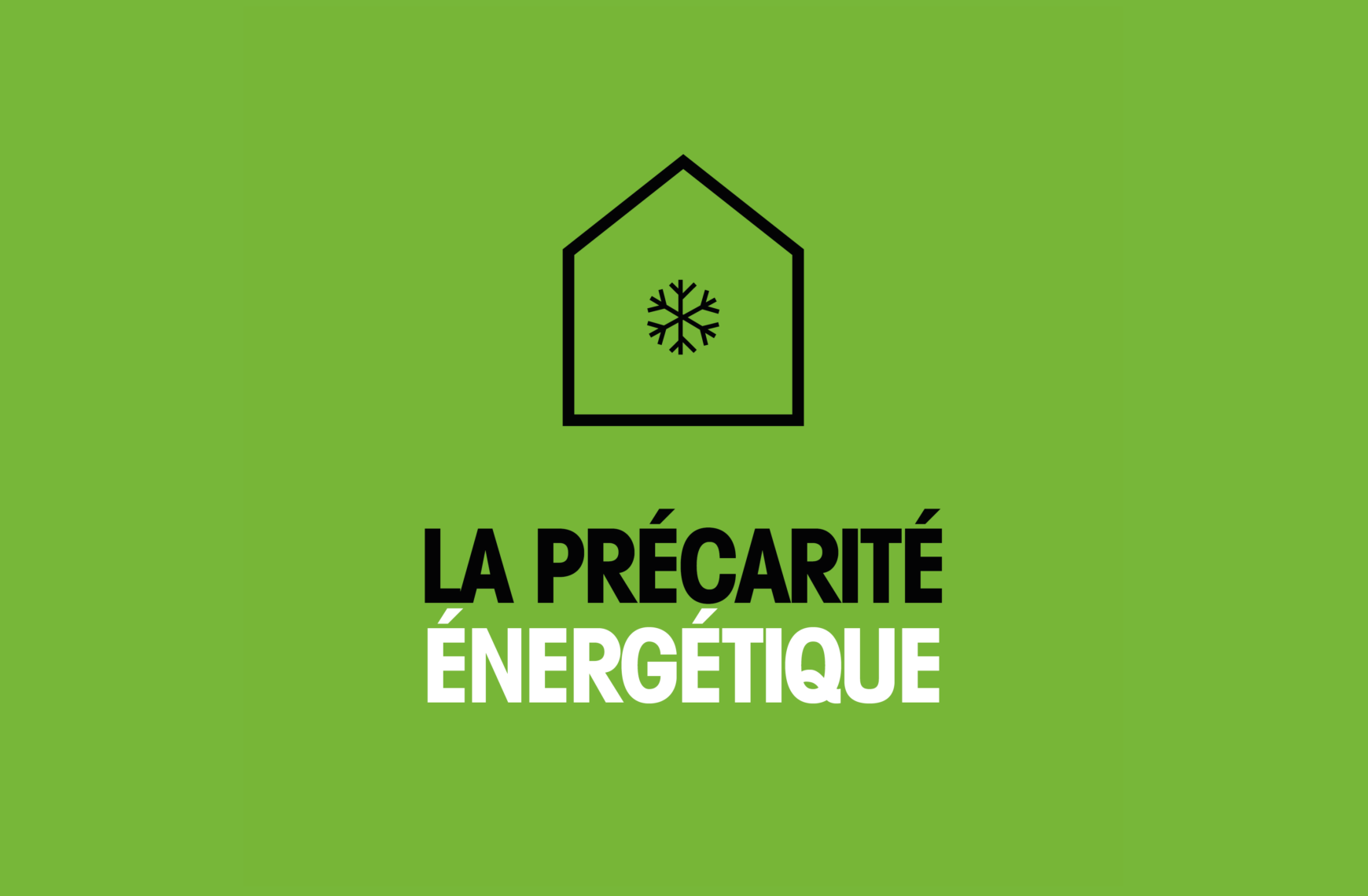 Photo : La précarité énergétique en infographie