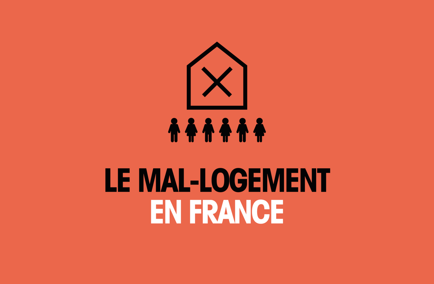 Photo : Le mal-logement en infographie