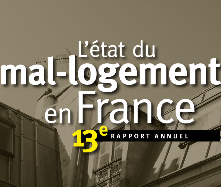 Photo : 13e rapport sur l'État du mal-logement en France 2008