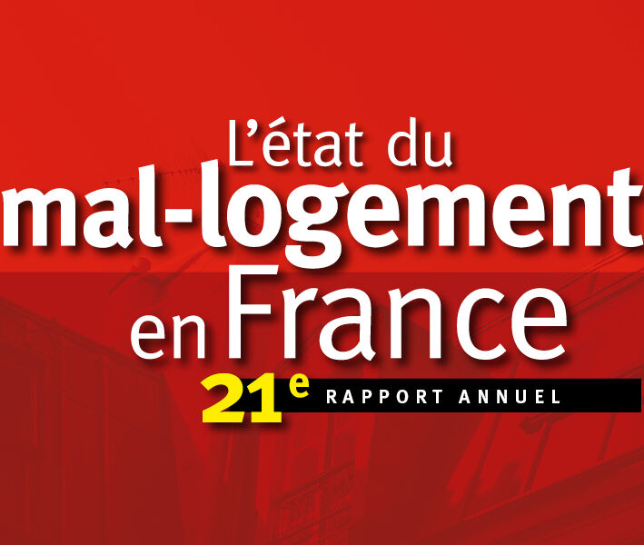 Photo : 21e rapport sur l'État du mal-logement en France 2016