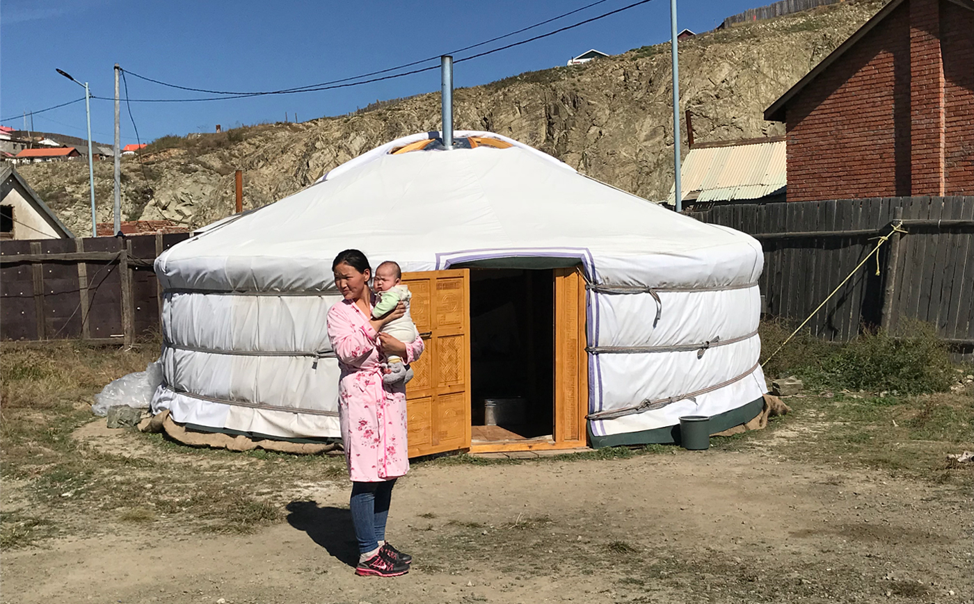 Photo : La Fondation améliore les conditions de vie des plus défavorisés à Oulan-Bator.