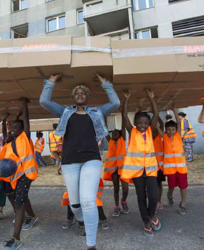 Photo : Conter et mettre en scène la cité des 4000