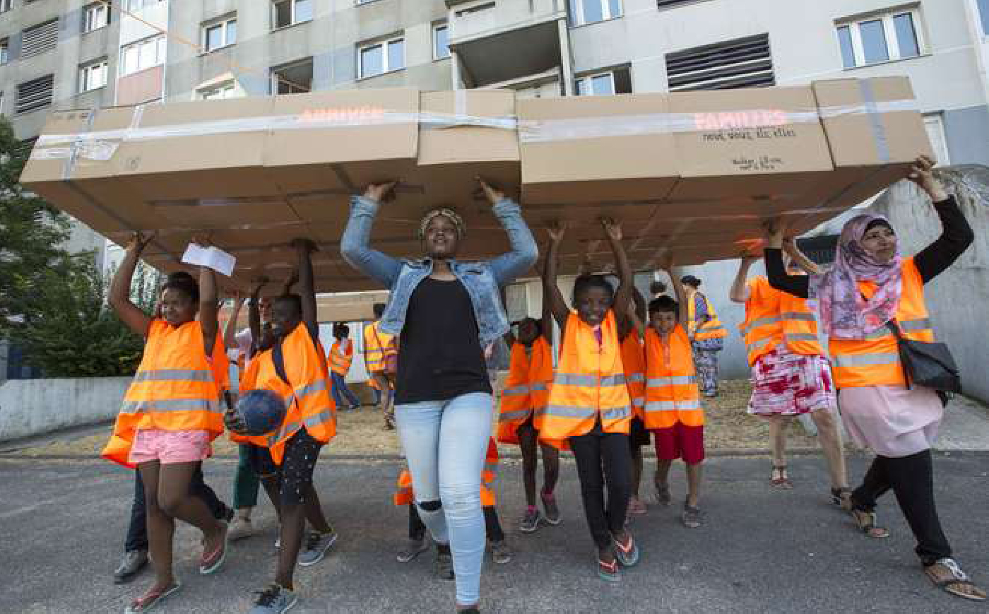 Photo : Conter et mettre en scène la cité des 4000