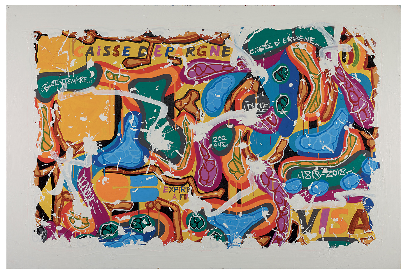 Photo : La Caisse d’Epargne fait don à la Fondation Abbé Pierre des bénéfices de la vente de sa collection d’œuvres « Urban Art »