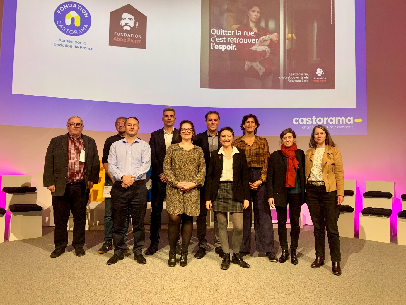 Photo : Partenariat renouvelé avec la Fondation Castorama