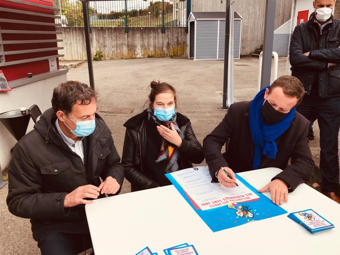 Photo : Déclaration des droits des personnes sans-abris : la Ville de Villeurbanne s’engage !