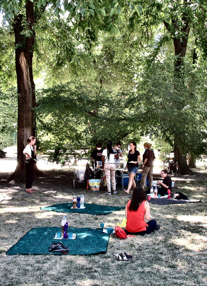 Photo : Femmes SDF / le Local prend l'air