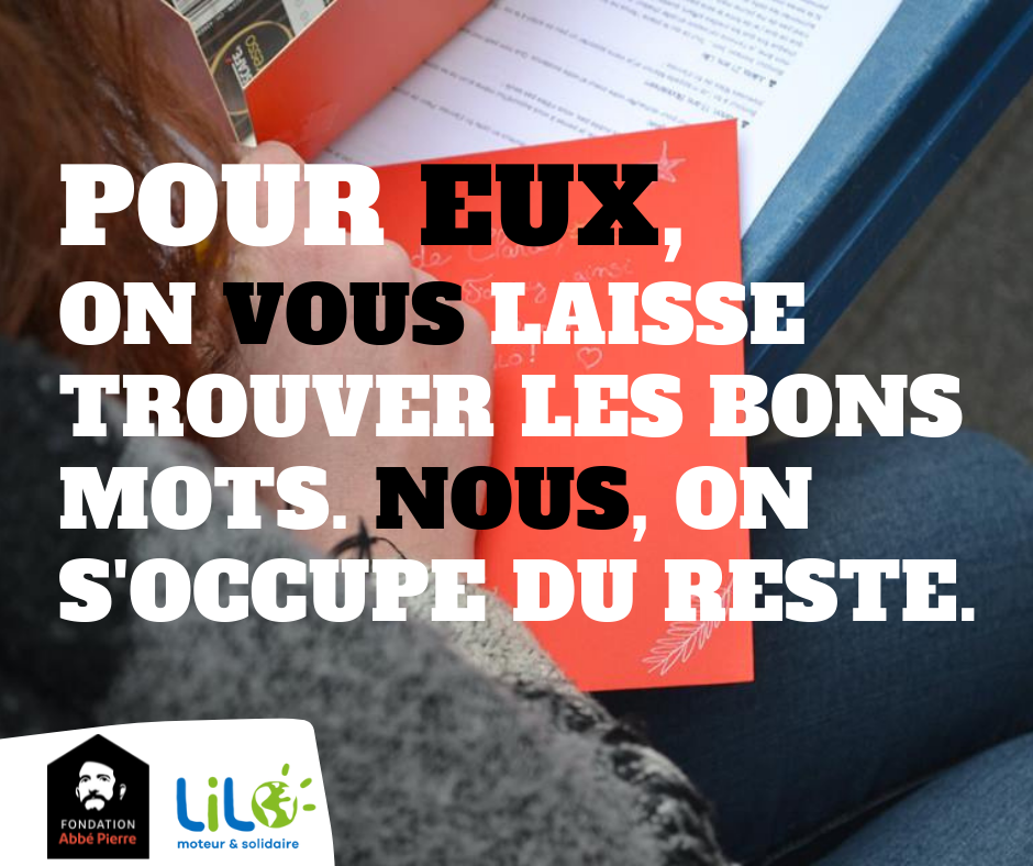 Photo : La plume pour les personnes sans domicile