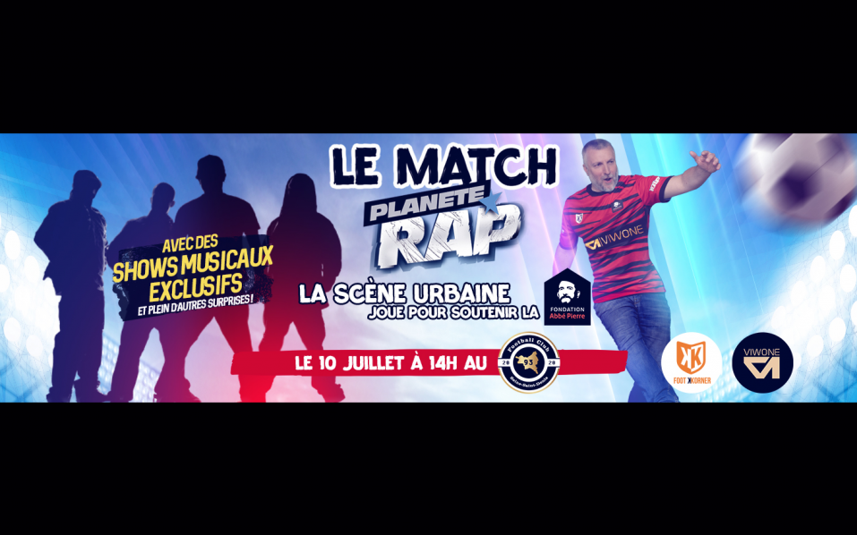 Photo : Planète Rap et les artistes de la scène urbaine s’associent pour soutenir la Fondation Abbé Pierre
