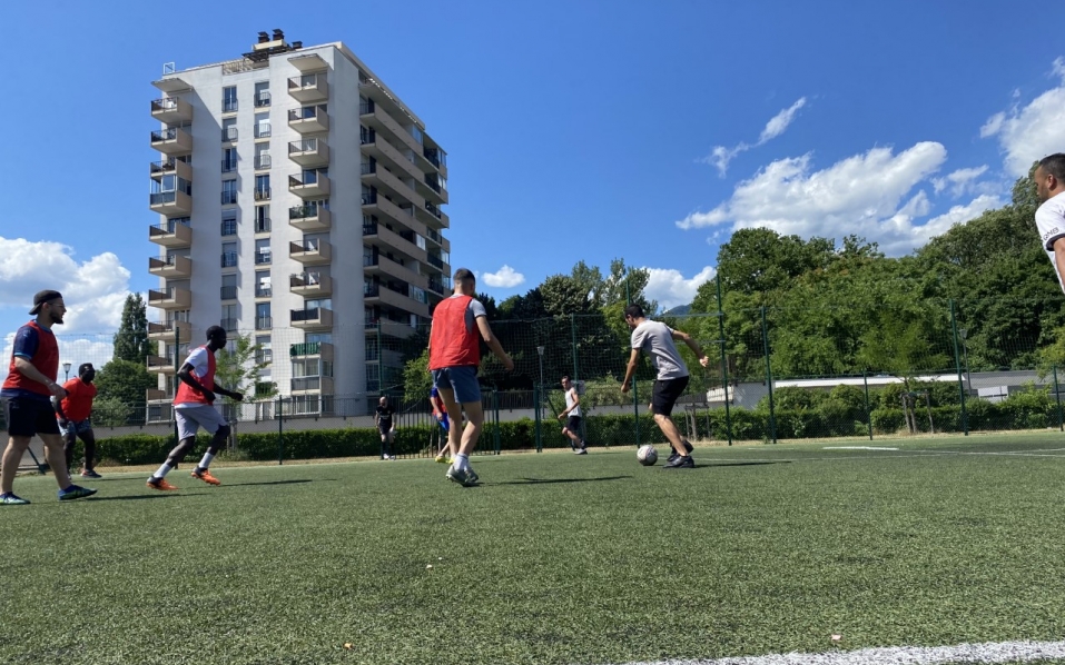 Photo : À Montpellier, le football n’a pas de frontière