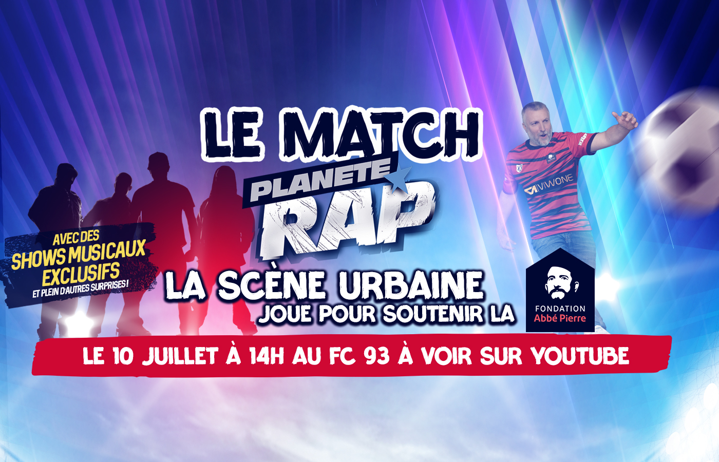 Photo : Le match Planète Rap