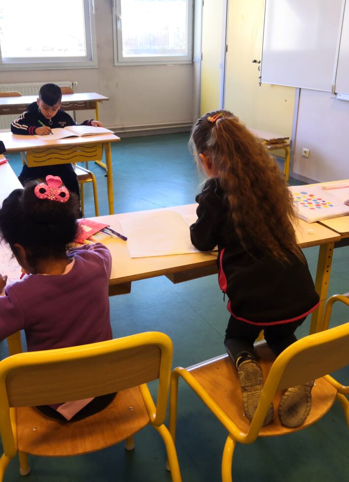 Photo : Faciliter la scolarisation des enfants en grande précarité