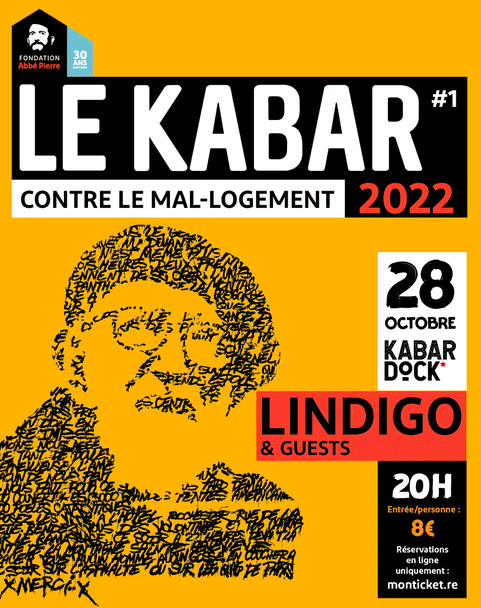 Photo : La Fondation Abbé Pierre organise la 1ère édition de son kabar contre le mal-logement et donne carte blanche à Lindigo