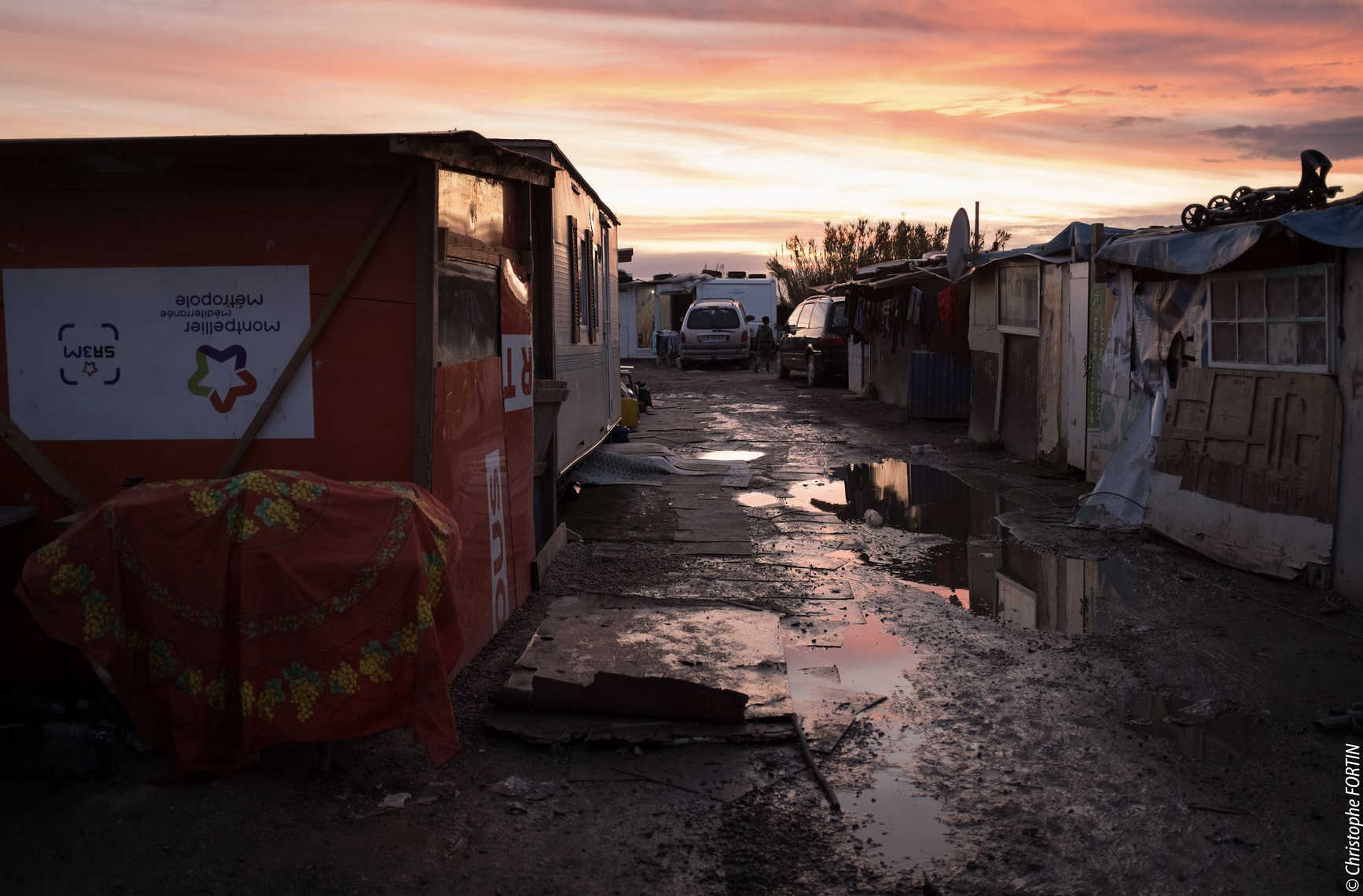 Photo : Lieux de vie informels : les expulsions augmentent, pas les solutions de logement !
