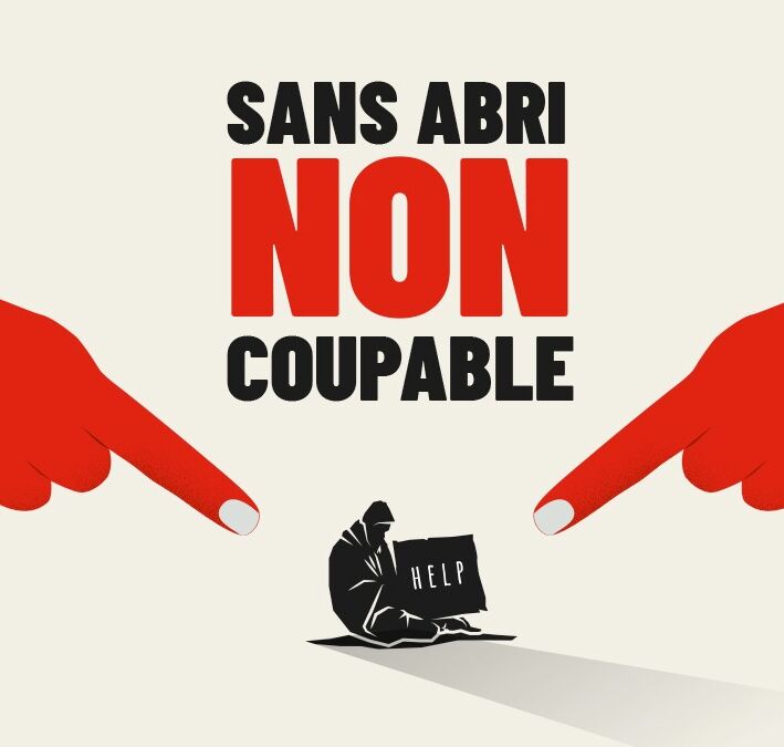 Photo : « Sans-abri, non coupable ! »
